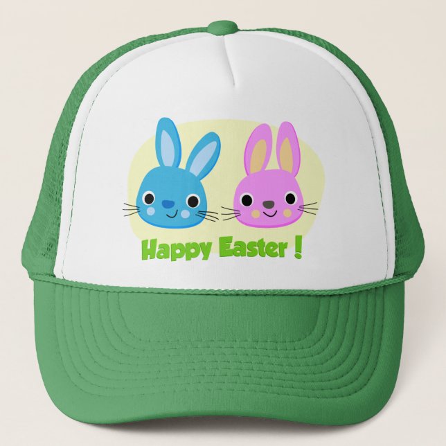 BONÉ BUNNIES "FELZ PASCOA" (Frente)