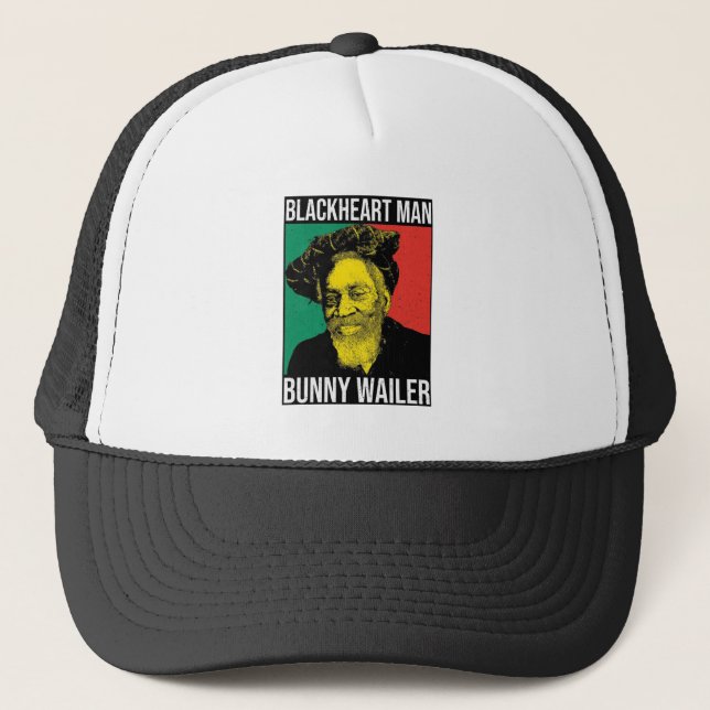 Boné Bunny Wailer Cap Shirt Reggae Rasta Jamaika Roots  (Frente)