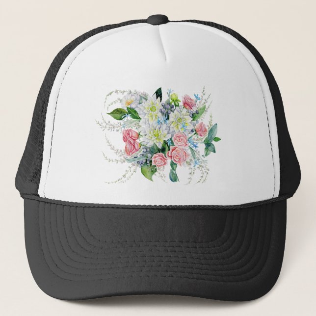 Boné Buquê Floral (Frente)