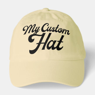 Boné BUTTER Custom Baseball Cap Blank (Dad Cap)