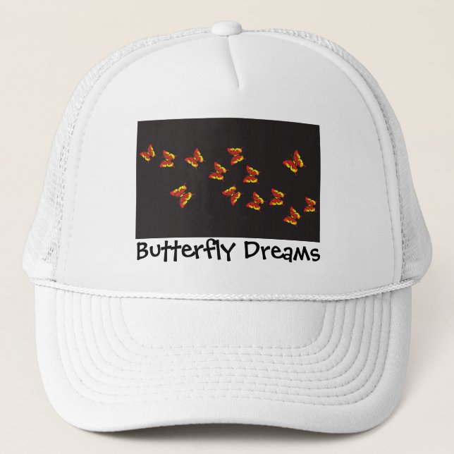 Boné Butterfly Kisses and Dreams (Frente)