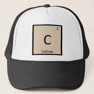 Boné C - Cashew Nut Chemistry Periodic Table Symbol