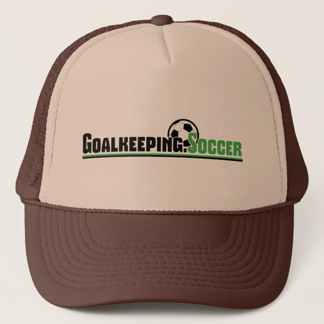 Boné Cabeça de Cabra.Oficial de Futebol Brown Trucker H (Frente)