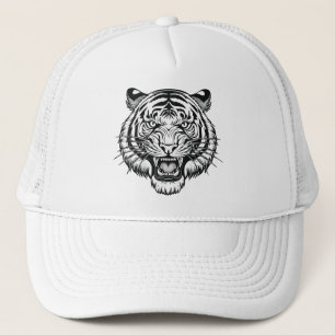 Boné cabeça de tigre