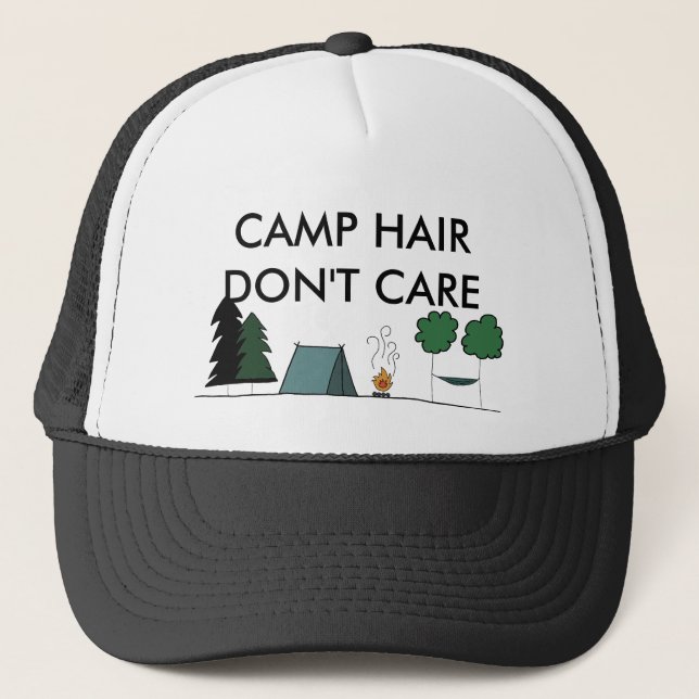 Boné Cabelo de Acampamento Não Liga (Frente)