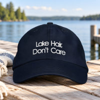 Cabelo de Lago Não Liga Estética de Verão Divertid