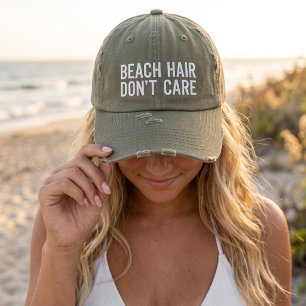 Boné Cabelo de Praia Não Me Importa