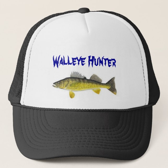 Boné Caçador dos Walleye (Frente)