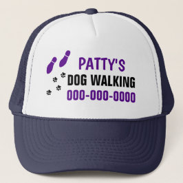 Boné Cachorro Caminhando Chapéu