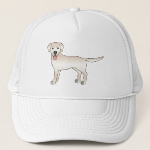 Boné Cachorro de Cartografia em Inglês Labrador Retrie