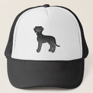 Boné Cachorro de Cartografia Gelado Negro