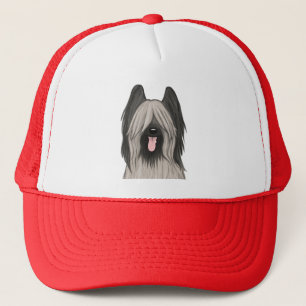 Boné Cachorro de Cartoon Briard