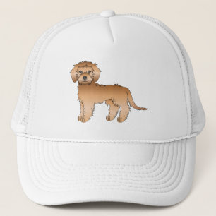 Boné Cachorro de Cartoons de Mini Goldendoodle