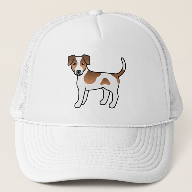 Boné Cachorro de desenho animado fofo da raça cão de fa (Frente)