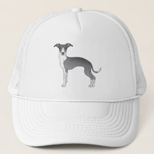 Boné Cachorro De Desenho Animado Fofo Galgo Italiano Br