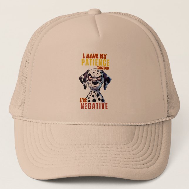 Boné Cachorro Engraçado Lover Baseball & Trucker Hat -  (Frente)