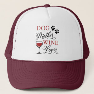 Boné Cachorro Mãe Vinho Fêgo Fogueira Pet Proprietár