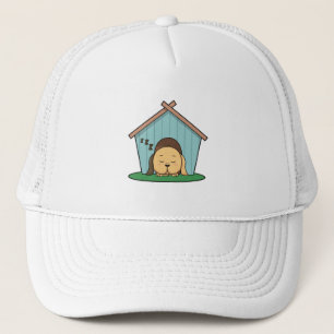 Boné Cachorro na casa dos cães