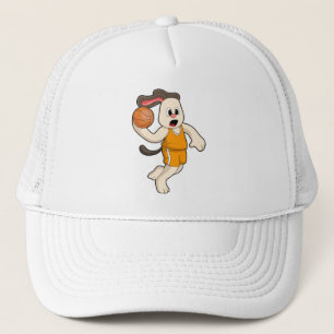 Boné Cachorro no basquete