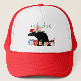 Boné Cachorro papai noel Surpresa