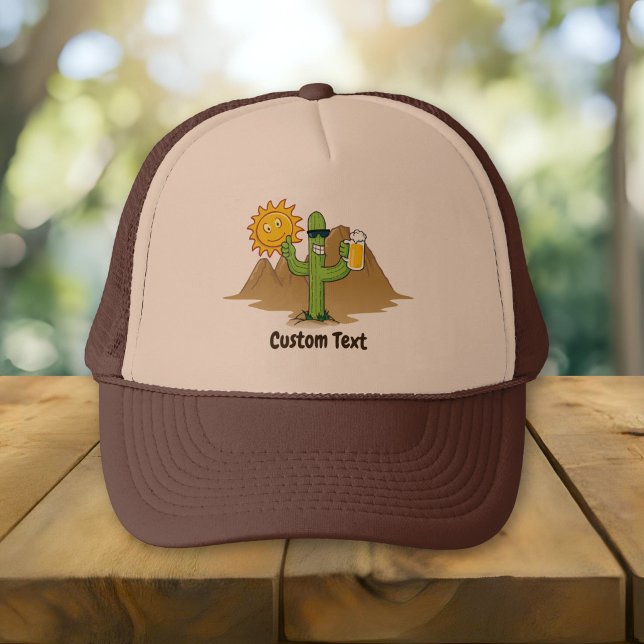 Boné Cacto com Cerveja (Criador carregado)