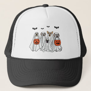 Boné Cães Spooky Dias de as Bruxas engraçados - Cães Fa