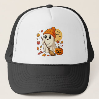 Boné Café de Fantasma de Halloween Abóbora Sazão Assust