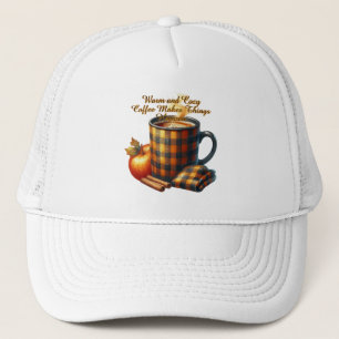 Boné Café Faz as Coisas Acontecerem