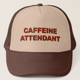 Boné Caffeine Attendant™ Trucker Hat