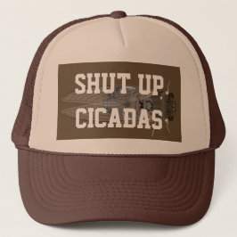 Boné Cala a boca Cicadas