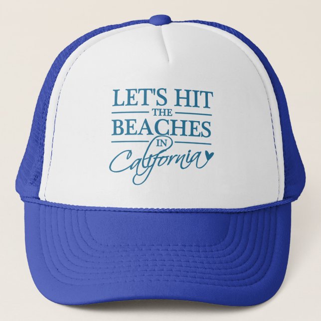 Boné California Beaches aquilo (Frente)