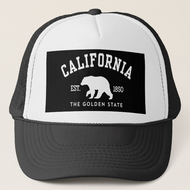 Boné Califórnia CA Urso (Frente)