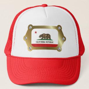 Boné California emoldurada Flag Hat
