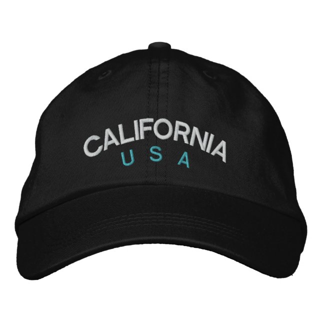 Boné California EUA Personalizável Hat Ajustável (Frente)