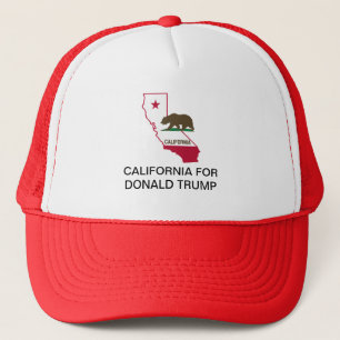 BONÉ CALIFÓRNIA PARA DONALD TRUMP 2020 TRUCKER HAT