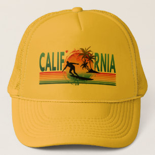 BONÉ CALIFÓRNIA SUNSET VERÃO TRUCKER HAT
