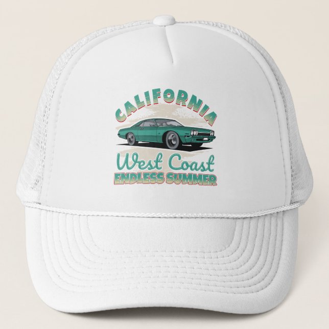 Boné California West Coast Carro Antigo  (Frente)