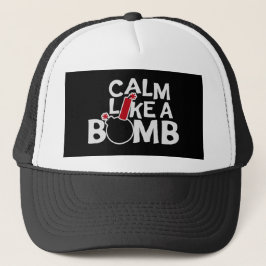 Boné Calm Like a Bomb Paradox Irony Humor Explosive Fun