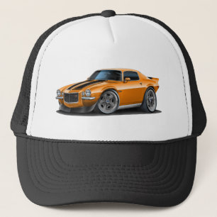 Boné Camaro 1970-73 Orn/carro do preto