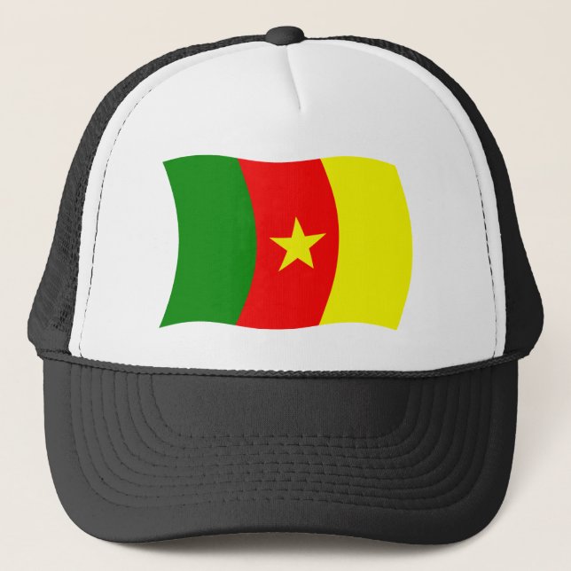 Boné Camarões Flag Hat (Frente)