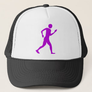 Boné Caminhada de corrida - Roxo