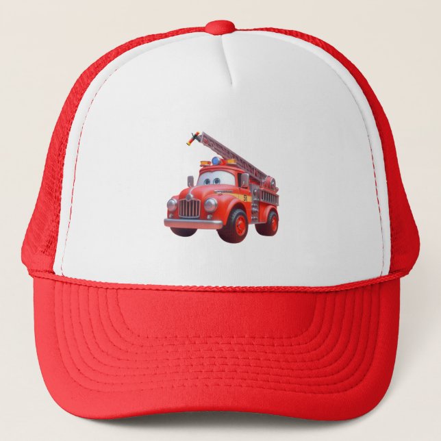 Boné Caminhão de bombeiros (Frente)