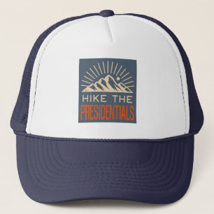 Boné Caminhe pela Presidential Range New Hampshire Expl