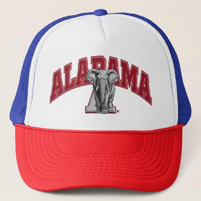 Boné Caminhoneiro Alabama Elephant | Chá Universit (Frente)