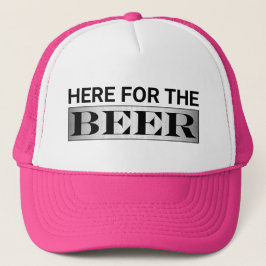 Boné Caminhoneiro Aqui Está Pelo Cerveja