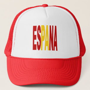 Boné caminhonete blanc rouge ESPANA