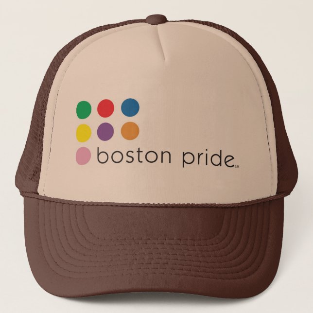 Boné Camionista do orgulho de Boston (Frente)