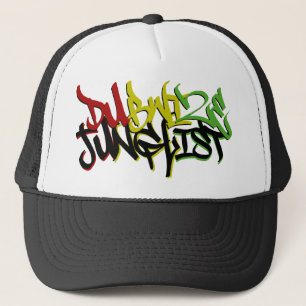 Boné Camionista dos grafites de Dubwize Junglist