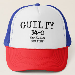Boné Camisa 34-0 Culpada