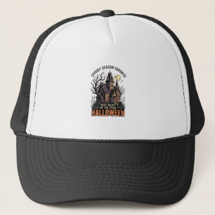 Boné Camisa da Temporada Assustadora Mansão Assombrada